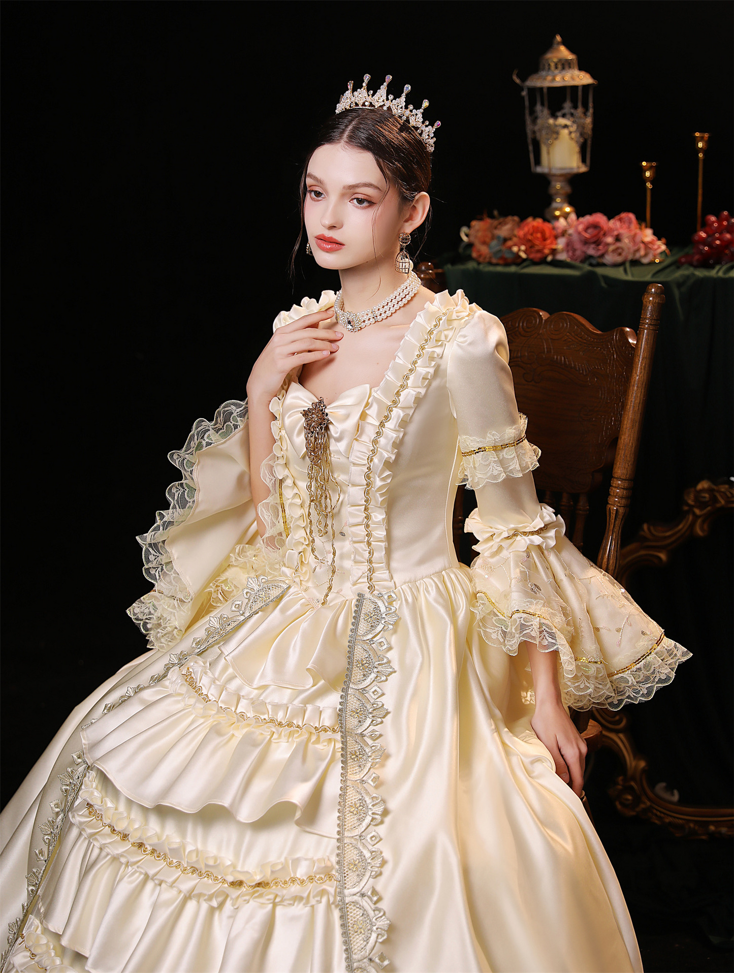 18th Century Retro Rococo Dress Marie Antoinette Costume